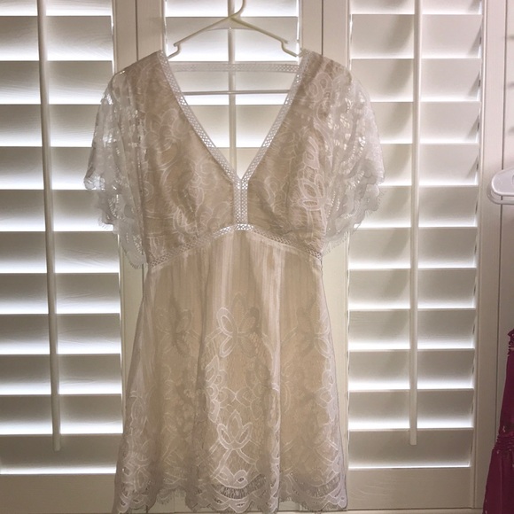 Tobi White lace dress - Picture 4 of 4